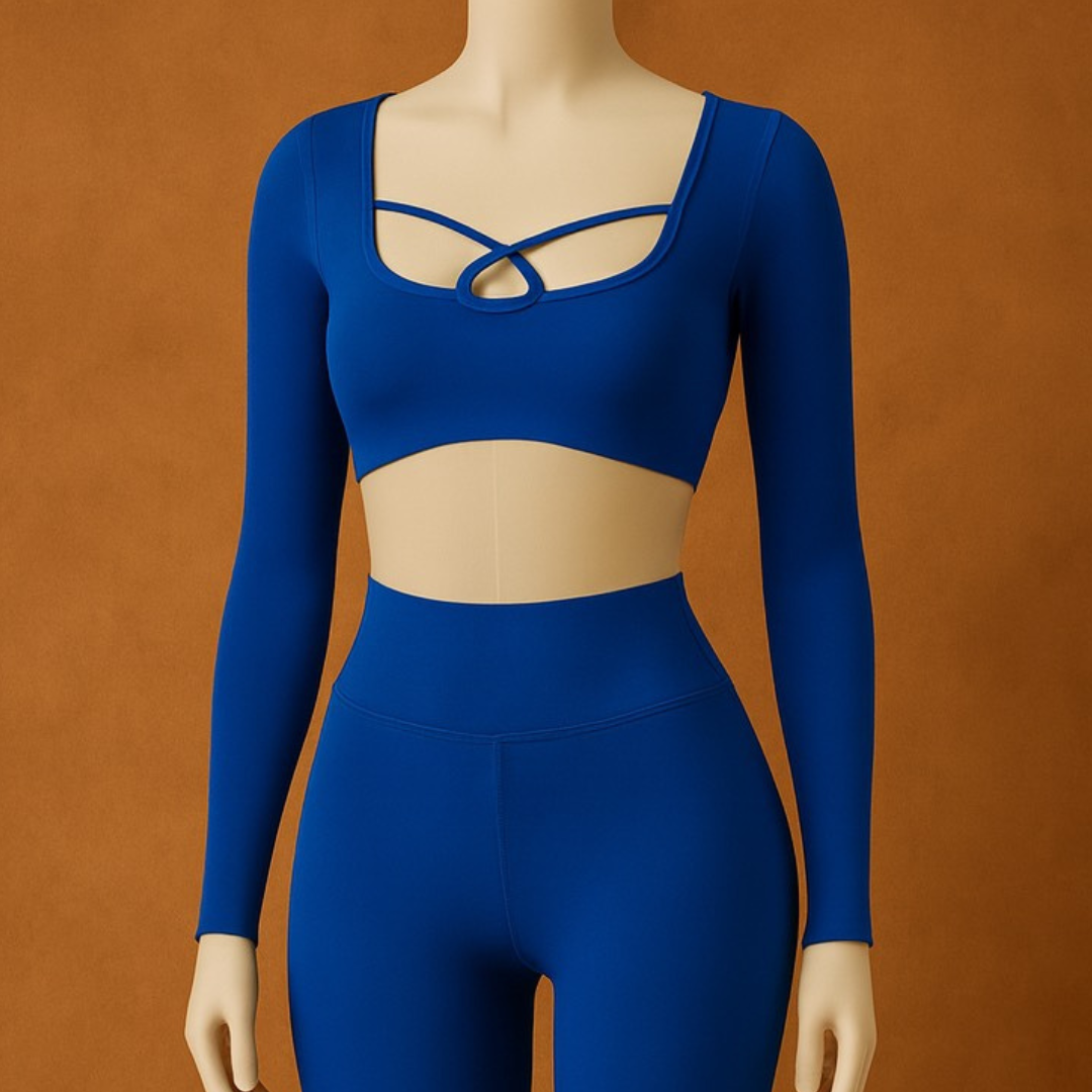 (PRE-ORDER) INDIGO Sculpt Long-sleeve Support Top