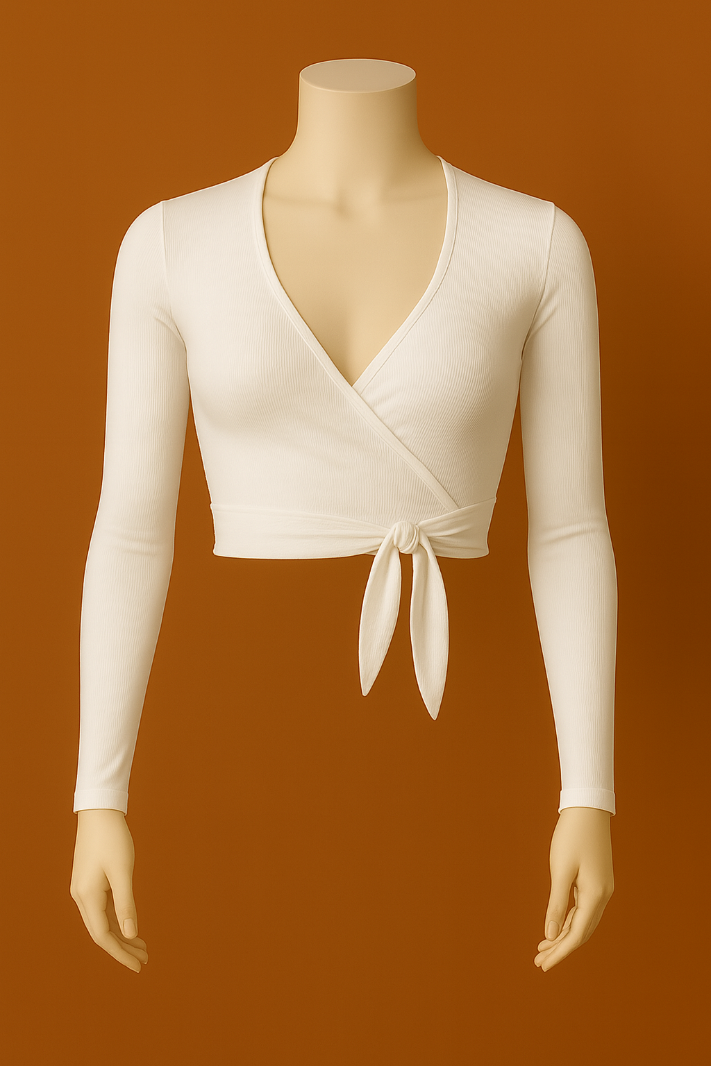 (PRE-ORDER) White Serenity Wrap Jacket